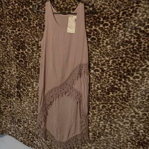 Mauve Tunic from Italy, NWT